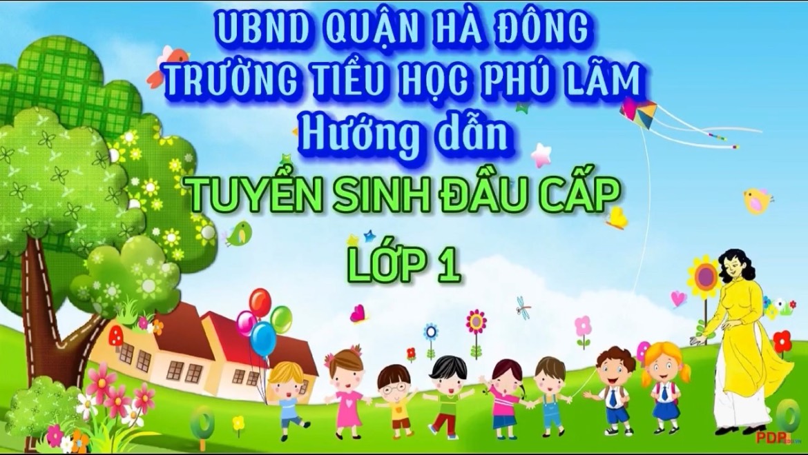 HƯỚNG DẪN ĐĂNG KÝ TUYỂN SINH TRỰC TUYẾN LỚP 1 NĂM HỌC 2024-2025